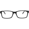 Montblanc 56mm Rectangular Optical Glasses In Black