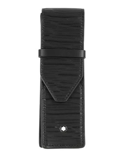 Montblanc Accessories - Pencil Cases In Black