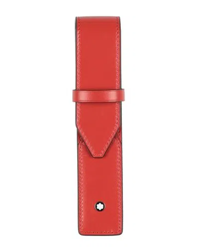 Montblanc Accessories - Pencil Cases In Red
