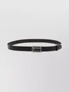 Montblanc Adjustable Belts Metal Buckle In Black