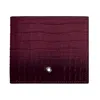 Montblanc Atelier Wallet 8cc In Burgundy