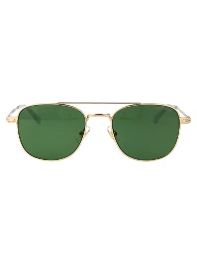 Montblanc Aviator Sunglasses Mb0363 S 002 In Multi