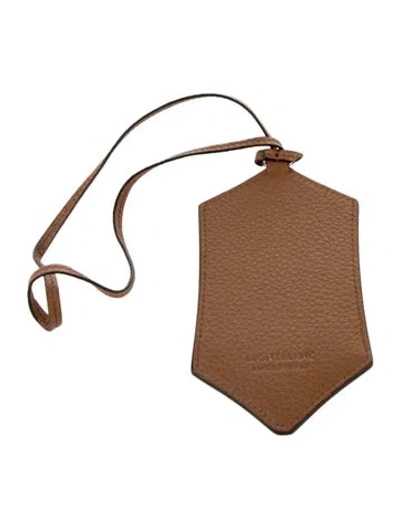 Pre-owned Montblanc Bag Accessories In Brown