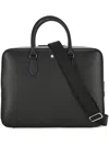 Montblanc Leather Sartorial Thin Document Case In Black