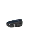 Montblanc Logo Belt In Black