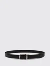 Montblanc Logo-detail Belt In Black