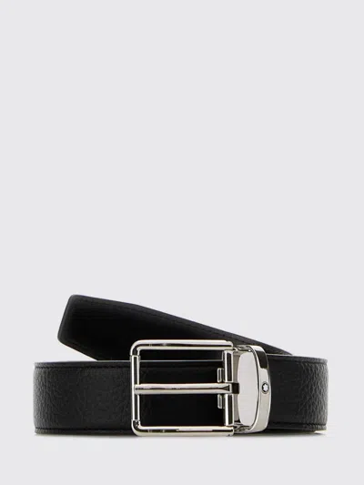 MONTBLANC MONTBLANC GRAINED LEATHER BELT