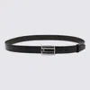 Montblanc Adjustable Belts Metal Buckle In Black