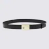 Montblanc Logo-buckle Belt In Black