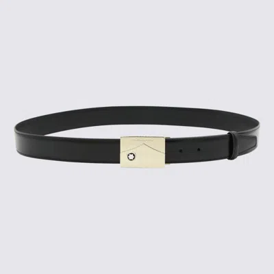 MONTBLANC BELTS BLACKS AND GREYS