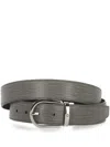 Montblanc Belts In Medium Grey Bark