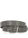Montblanc Belts In Medium Grey Bark