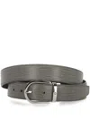 Montblanc Belts In Medium Grey Bark