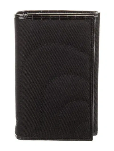 Pre-owned Montblanc Bifold Wallet In Black