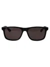 Montblanc Black-black-grey Recycled Acetate Sunglasses In Black