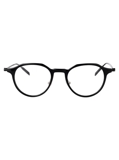 Montblanc Black-black-transparent Metal Glasses