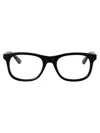 Montblanc Black-black-transparent Recycled Acetate Glasses In Black