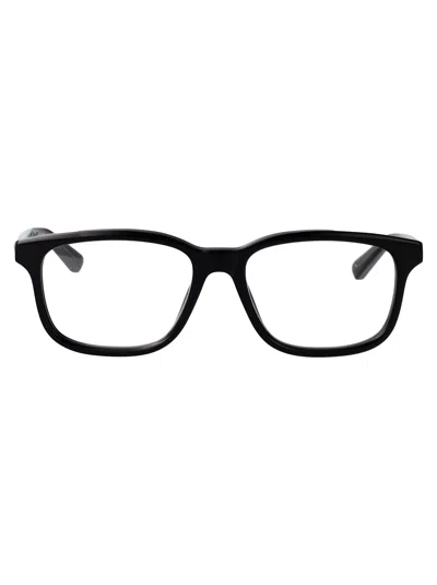 Montblanc Black-black-transparent Recycled Acetate Glasses