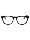 Montblanc Black-black-transparent Recycled Acetate Glasses In Black