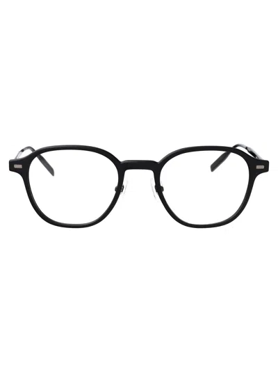 MONTBLANC MONTBLANC BLACK-BLACK-TRANSPARENT RECYCLED INJECTION GLASSES