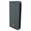 Montblanc Black Extreme Flip Cover Black Leather Case For Samsung Galaxy S6 Edge+ Plus In Black