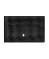 Montblanc Black Folded Logo Wallet In Black