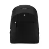Montblanc Sartorial Leather Backpack In Black
