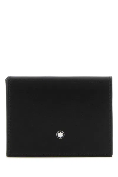 Montblanc Black Leather Card Holder