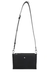 Montblanc Black Leather Crossbody Bag
