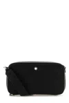 Montblanc Black Leather Crossbody Bag