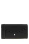 Montblanc Black Leather Wallet In Black