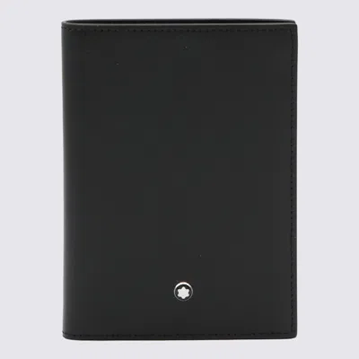 MONTBLANC BLACK LEATHER WALLET