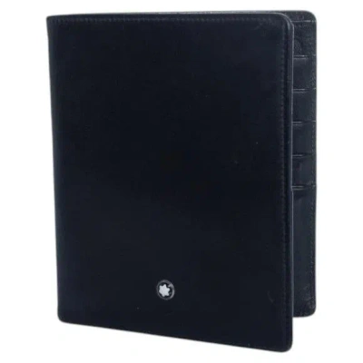 Pre-owned Montblanc , Black Leather Wallet
