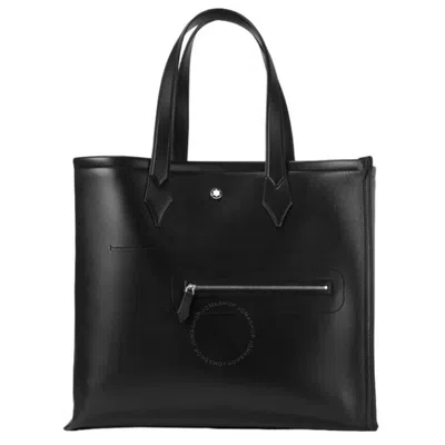 Montblanc Black Meisterstuck Selection Soft Leather Tote