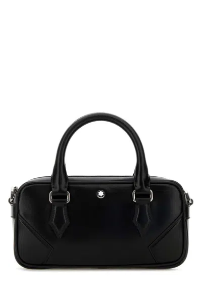 MONTBLANC MEN BLACK MEISTERSTUCK SMALL DUFFLE BAG