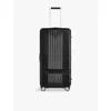 Montblanc Black #my4810 Polycarbonate Trunk Suitcase 67cm In Black