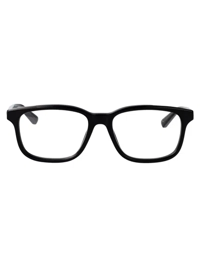 Montblanc Black-black-transparent Recycled Acetate Glasses