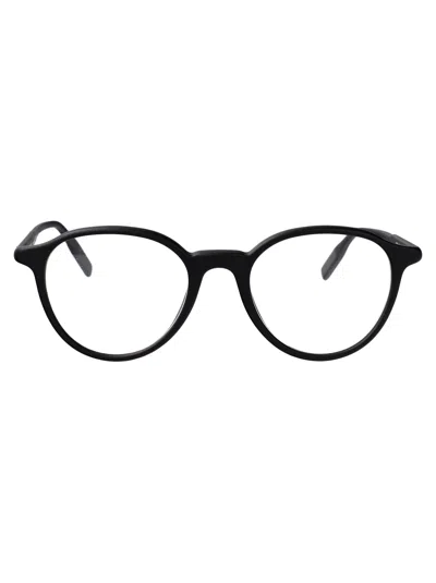 Montblanc Black-black-transparent Recycled Acetate Glasses In Purple