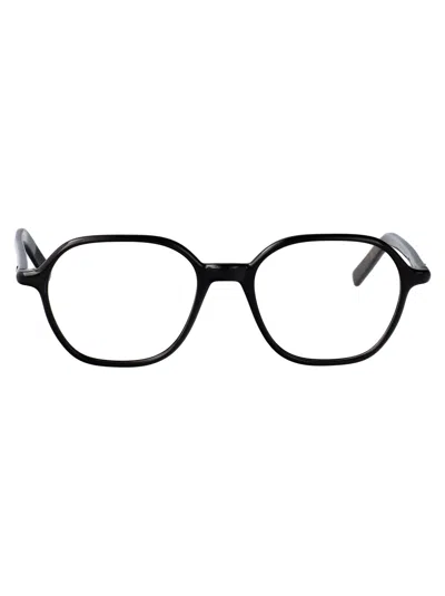 Montblanc Black-black-transparent Recycled Injected Acetate Glasses