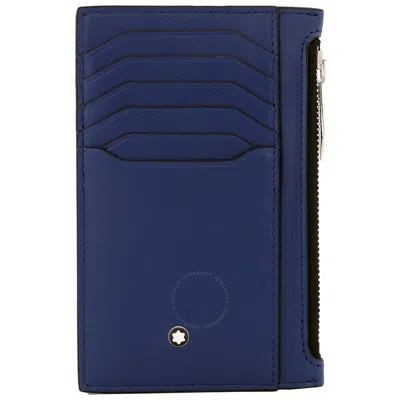 Montblanc Blue Leather Meisterstuck Pocket Holder 8cc