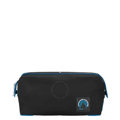 Montblanc Blue Spirit Polyamide Wash Bag In Green