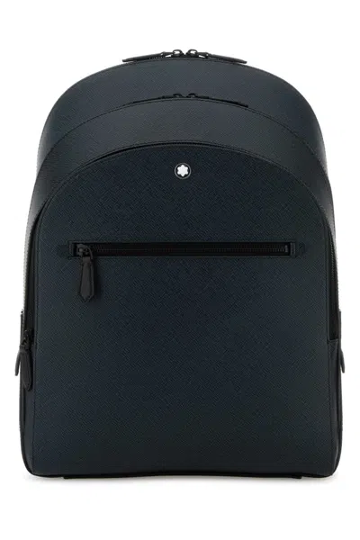 MONTBLANC BLUE TAILORING MEDIUM BACKPACK