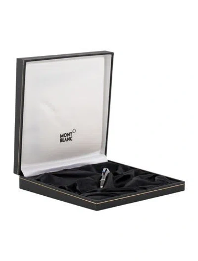Pre-owned Montblanc Bohème Bleu Ballpoint Pen In Black