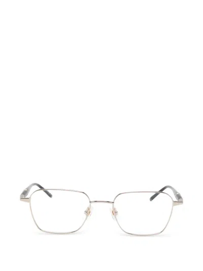 Montblanc Browline Square-frame Glasses In Gold