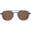 Montblanc Brown Pilot Men's Sunglasses Mb0363s 003 51