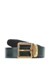 Montblanc Roundedsquarevintgofpinbgrebrushlea30mm In Black