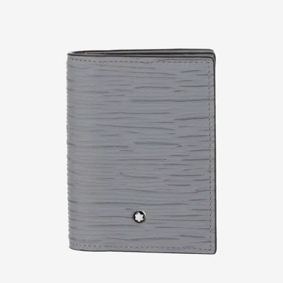 Montblanc Card Case 4 Compartments 4810 In Steel