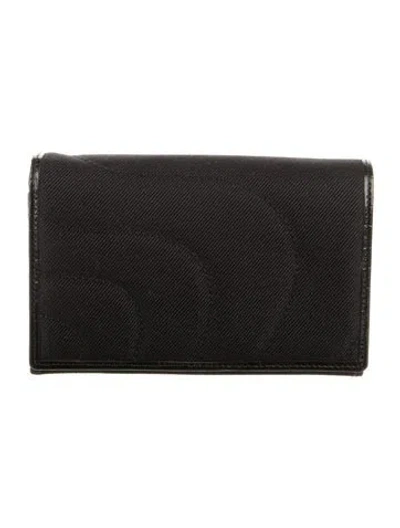 Pre-owned Montblanc Card Holder In Black