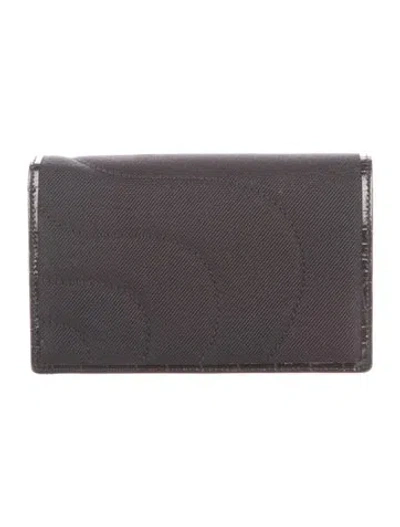 Pre-owned Montblanc Card Holder In Black