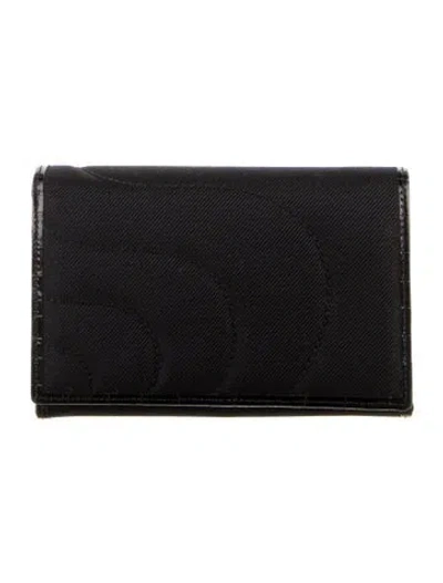 Pre-owned Montblanc Card Holder In Black